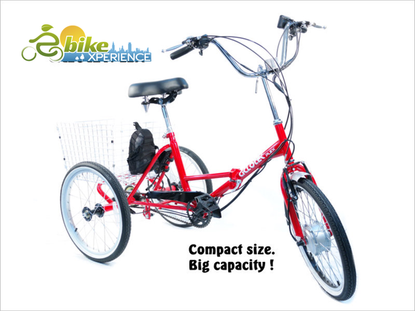 Triciclo Plegable eléctrico rueda 20"